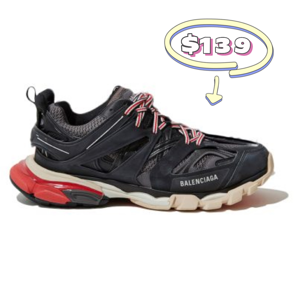 Balenciaga Track Black Grey Red
