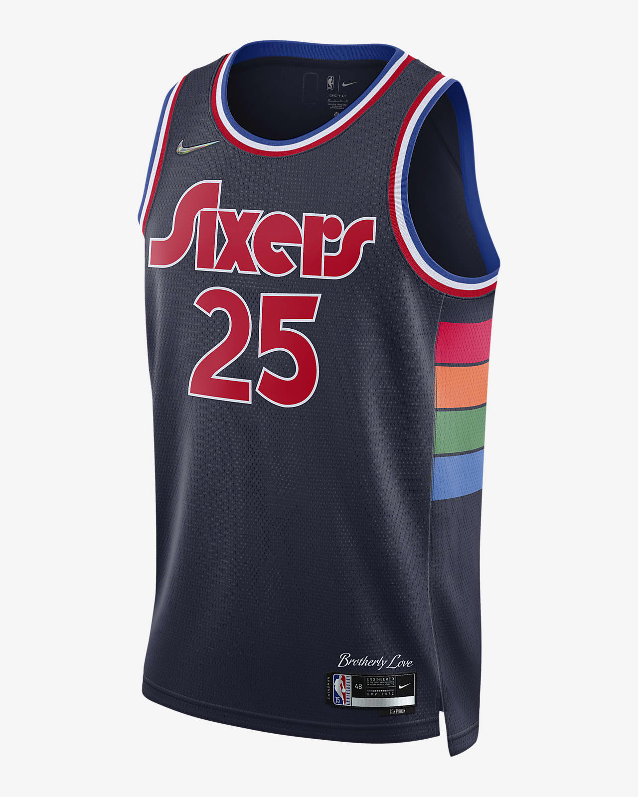 Philadelphia 76ers City Edition Nike Dri-FIT NBA Swingman Jersey