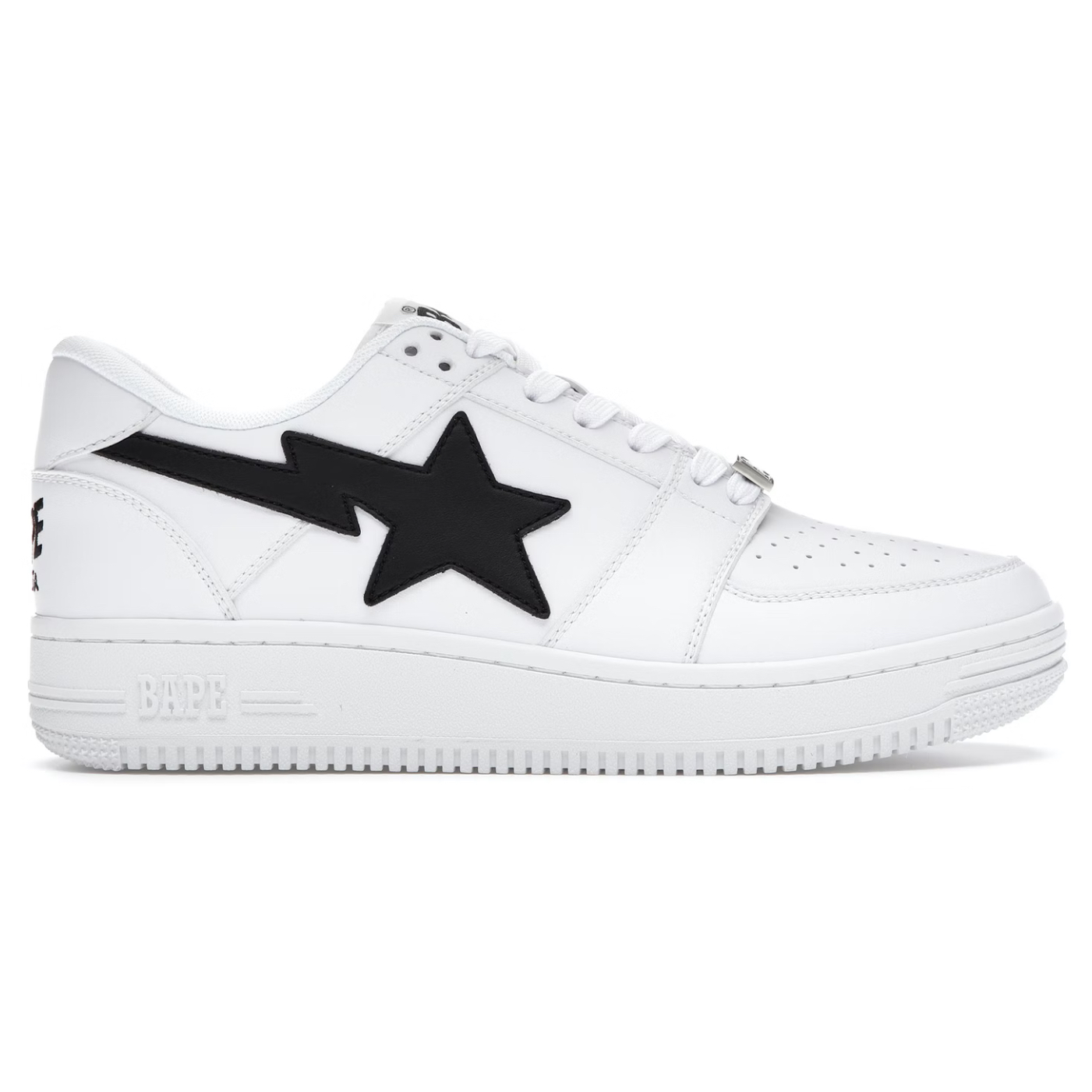 A Bathing Ape Bape Sta Low M1 White Black