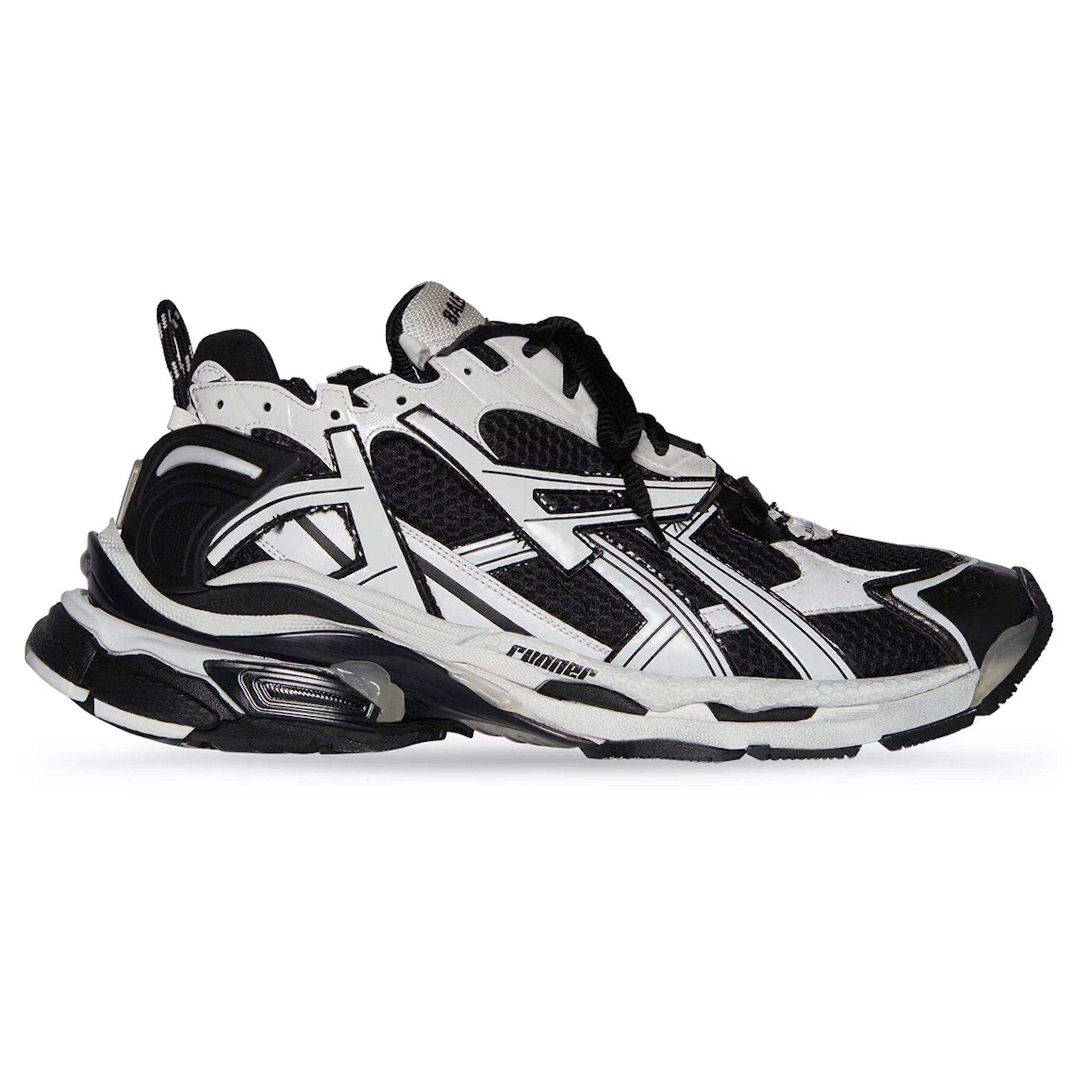 Balenciaga Runner White Black White